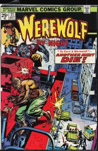 Werewolf by Night #21 (1974) Werewolf by Night