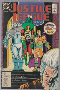 JUSTICE LEAGUE INTERNATIONAL #20 - DC COMIC - 1988