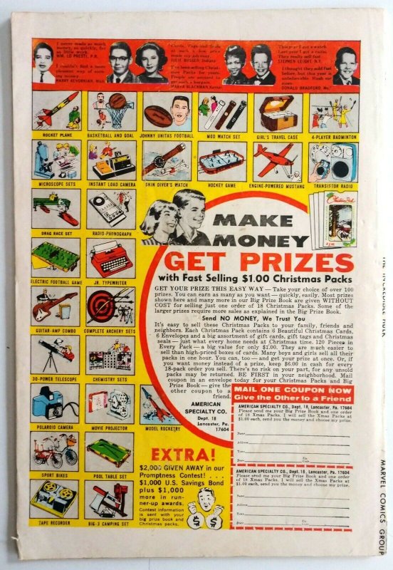 Incredible Hulk #145, Origin of The Hulk retold