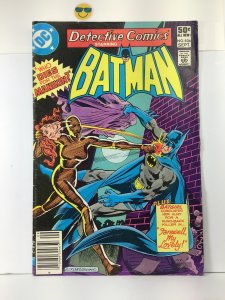 Detective Comics #506 Newsstand Edition (1981) Batman & Batgirl