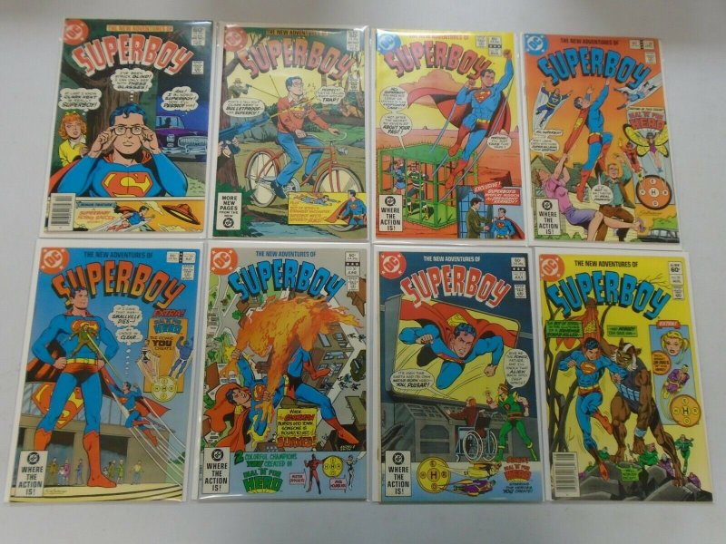 New Adventures of Superboy lot 45 different from #1-54+ Special 8.0 VF (1980-84)