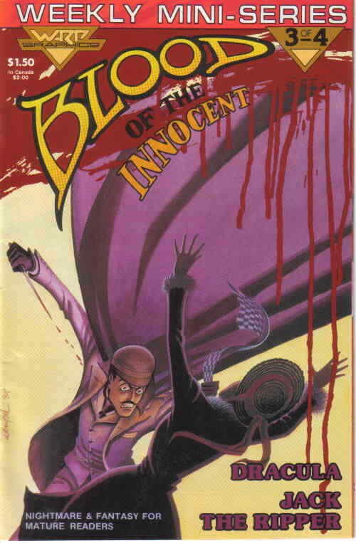 Blood of the Innocent #3 VF/NM; Warp | Dracula - Jack the Ripper - we combine sh 