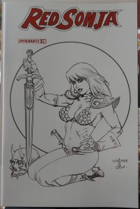Red Sonja #26 NM JOSEPH MICHAEL LINSNER - B&W 1:20 Ratio Retailer Incentive
