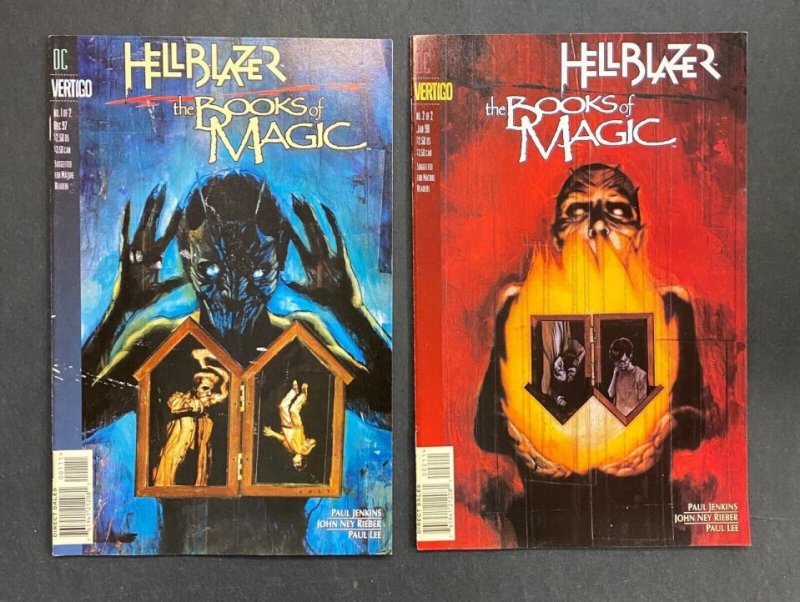 Hellblazer/The Books of Magic (1997) #'s 1 2 Complete FN+ (6.5) Lot Vertigo