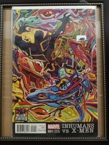 IVX 1 (of 6) BLACK PANTHER 50TH ANNIVERSARY VARIANT XMEN INHUMANS. Nw31