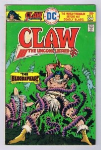 Claw the Unconquered #3 ORIGINAL Vintage 1975 DC Comics