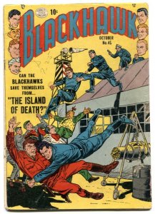 Blackhawk Comics #45 1951- Golden Age- Bill Ward VG-