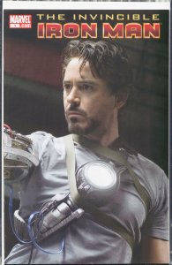 Invincible Iron Man #1 Photo Cover (2008) Iron Man