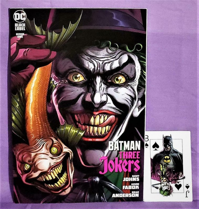 Geoff Johns BATMAN THREE JOKERS #1 - 3 F Jason Fabok Variant Covers (DC, 2020)!