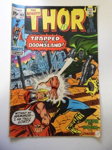 Thor #183 (1970) VG- Condition tape pull bc