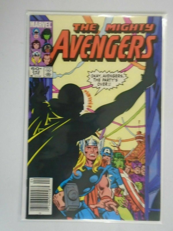 Avengers #242 Newsstand edition 6.0 FN (1984 1st Series)