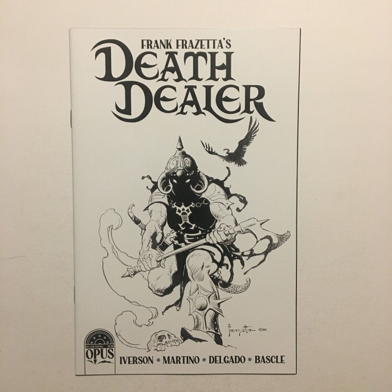 Frank Frazetta's Death Dealer 5 Issue Lot Set Variant Covers Opus Comics 2022
