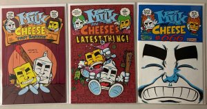 Milk and Cheese lot of 3 Slave Labor Graphics first printings 6.0 (1994-97)