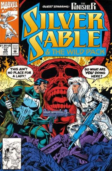 Silver Sable and the Wild Pack #10, NM (Stock photo)