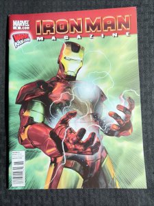 2011 IRON MAN Magazine #4 FVF 7.0 Spidey & Hulk w/ Poster
