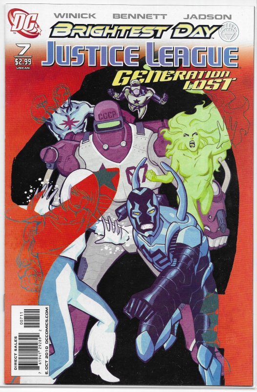 Justice League: Generation Lost   # 7 FN (Brightest Day)