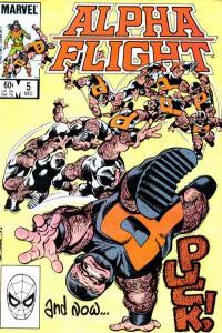 Alpha Flight (1983 series)  #5, Fine+ (Stock photo)