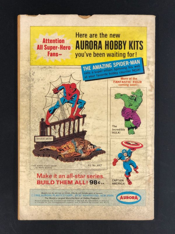 Fantasy Masterpieces #6 (1966) PR Captain America Faces the Red Skull