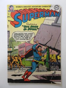 Superman #89 (1954) VG- Condition! Rust on staples, chew top right
