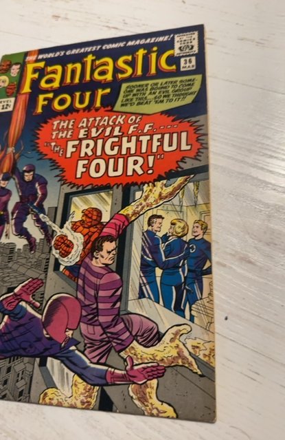 Fantastic Four #36 (1965)first app of Medusa inhumans