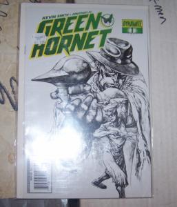 Green Hornet #1 (Mar 2010, Dynamite Entertainment) SKETCH  VARIANT COVER 1:25