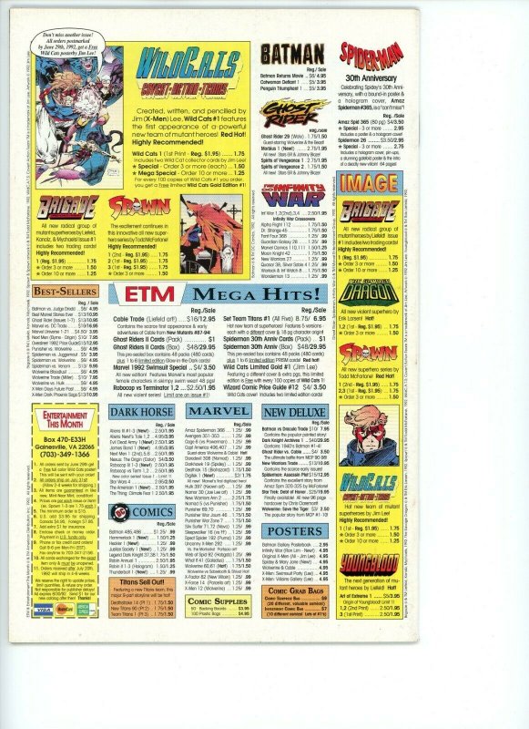 Spawn #1 (1992) - 9.0 VF/NM *1st Appearance Spawn*