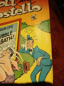 Abbott and Costello #15 Comic Book. St John 1952.Golden Age H.G. Peters Art