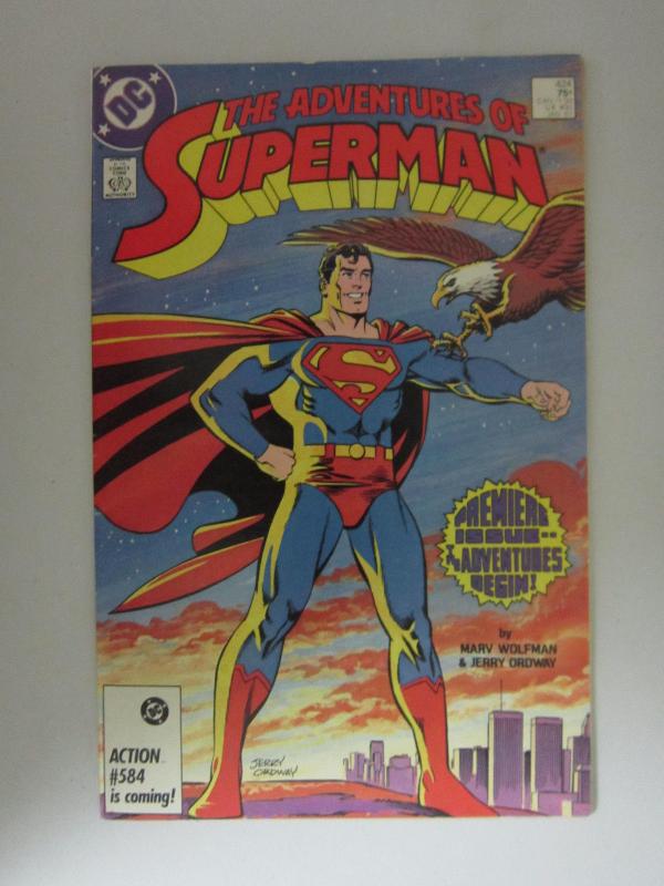 Adventures of Superman (1987) #424, 6.0