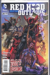 Red Hood and the Outlaws #24 (2013) Justice League