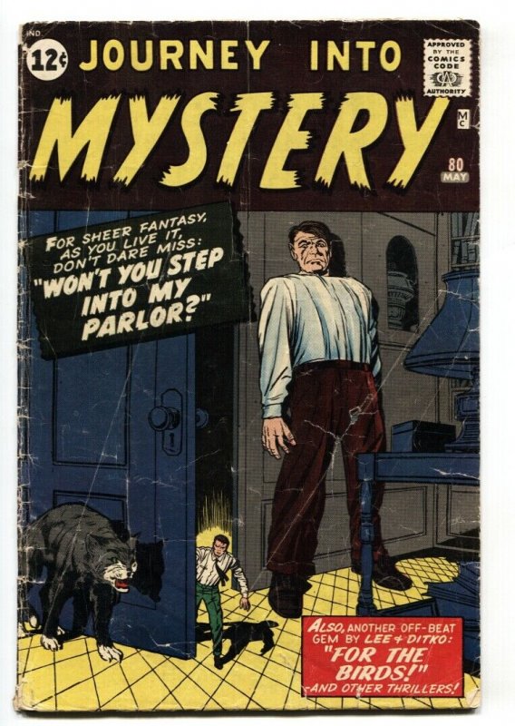 Journey Into Mystery #80 1962-Marvel-Jack Kirby-Steve Ditko-horror-G