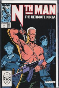 Nth Man the Ultimate Ninja #2 (1989) Nth Man