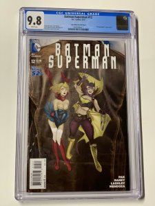 Batman superman 12 cgc 9.8 lucia bombshell variant