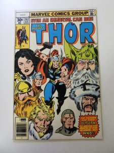 Thor #262 (1977) FN/VF condition