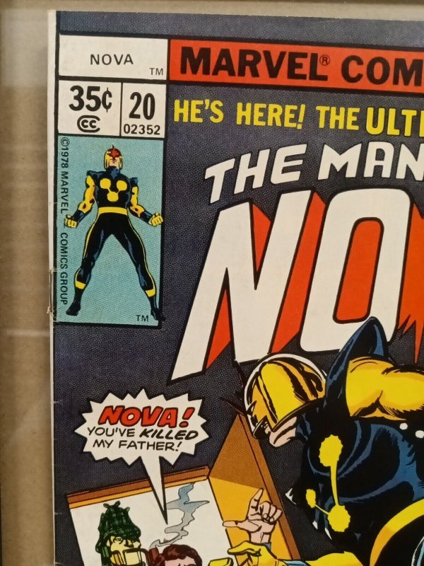 Marvel Comics The Man Called NOVA #20 VF- COMIC BOOK   P04