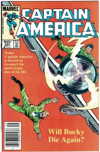 Captain America #297 Newsstand  NM-