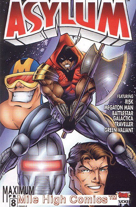 ASYLUM  (1995 Series)  (IMAGE/MAXIMUM) #8 Very Good Comics Book