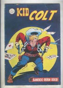 Kid Colt numero 01: El bandido Robin Hood