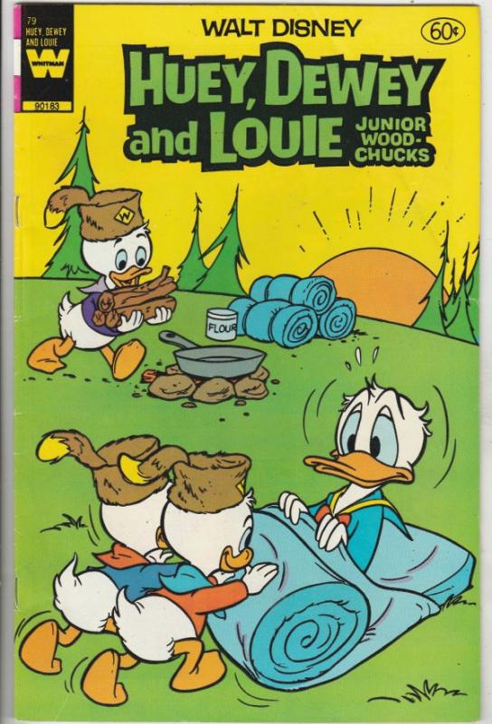 Huey Dewey and Louie Junior Woodchuks #79 (Apr-84) FN/VF Mid-High-Grade Huey ...
