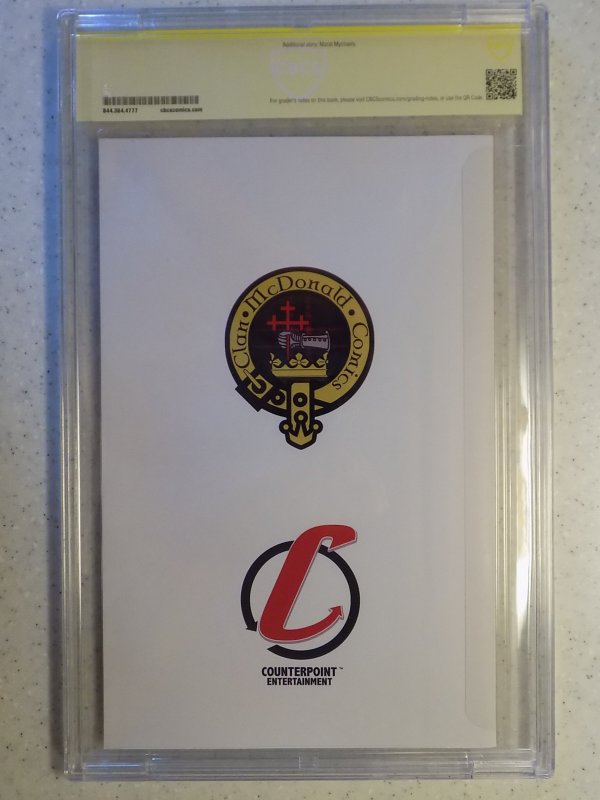 DO YOU POOH # NN CLAN CBCS 9.8. MCDONALD EXCLUSIVE SIGNED BY 6 AVENGERS VARIANT