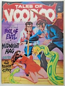 mm Tales of Voodoo (1968, Eerie) v7, #1vf/nm The Blood Slave!