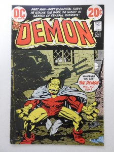 The Demon #9 (1973) Beautiful Kirby Art! Sharp Fine Condition!