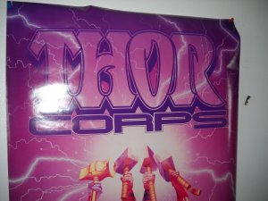 1994 THOR CORPS POSTER VF/NM 