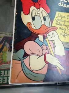 Dell Four Color 600 Daisy Duck Diary (#1)  GD/VG (Nov. 1954)