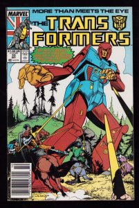 Transformers #33 - Charles Vess Cover. Newsstand Edition (8/8.5) 1987