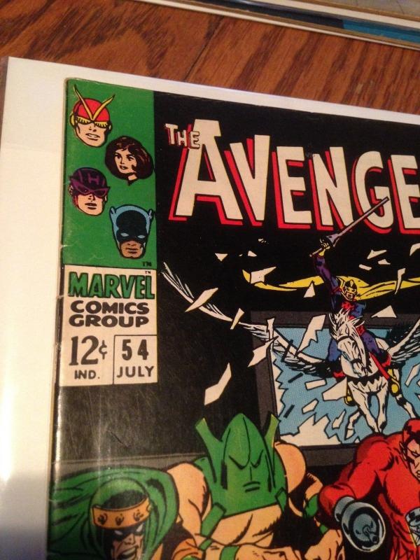 Avengers 54 VG+ 1st cameo of Ultron (July 1968)