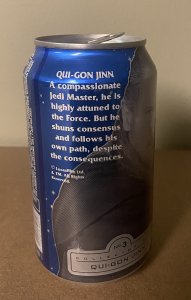 Star Wars Collector Pepsi Can #3 (Qui-Gon Jinn )   / March 2020