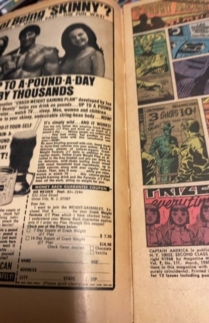 Captain America #111 (1969)Hail Hydra Classic Steranko