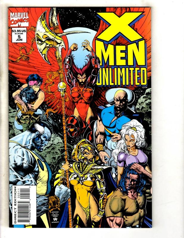 Lot Of 10 Unlimited X-Men Marvel Comic Books # 1 2 3 4 5 6 7 8 9 10 Storm DB10