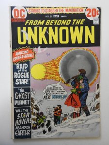 From Beyond the Unknown #21 (1973) VG- Condition! Tape pull fc