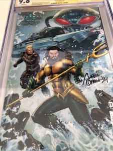 Aquaman and the Lost Kingdom Special (2023) # 1 (CGC 9.8) Signed Belen Ortega